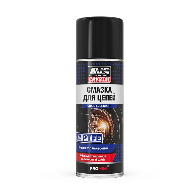 Смазка для цепей (PTFE) AVS аэрозоль 520мл AVK-727 AVS A40749S