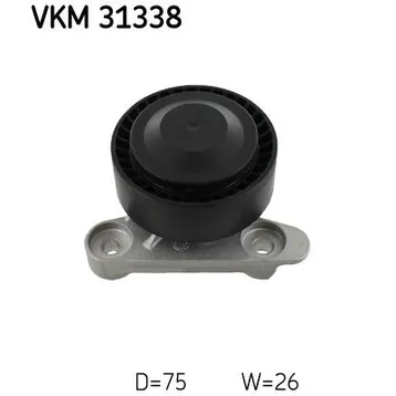 Натяжитель поликлин.ремня с роликом SKF VKM31338