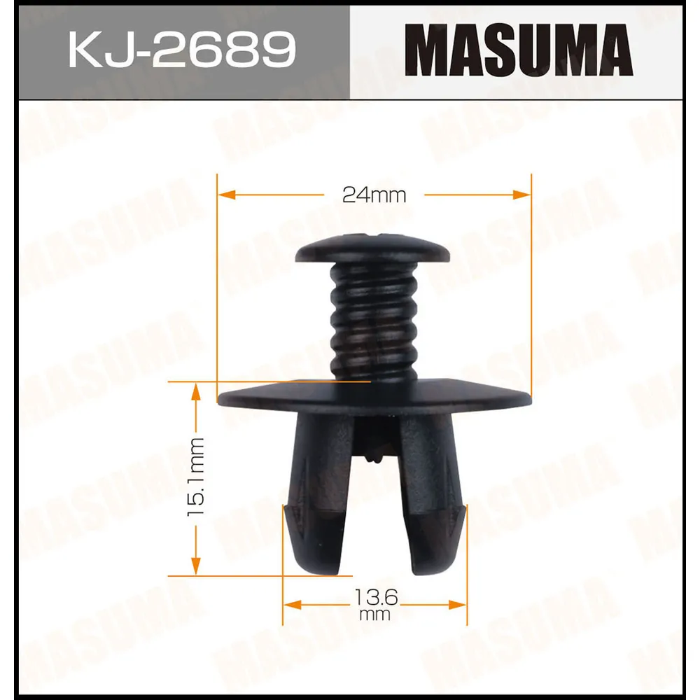 Клипса NISSAN QASHQAI -13 MASUMA KJ2689