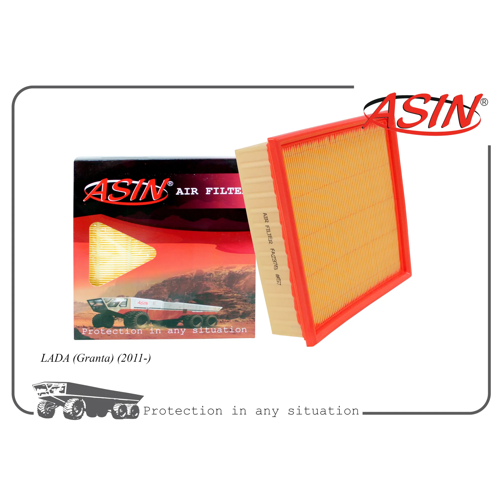 Фильтр воздушный 21120-1109080-06/ASIN.FA2378 ASIN
