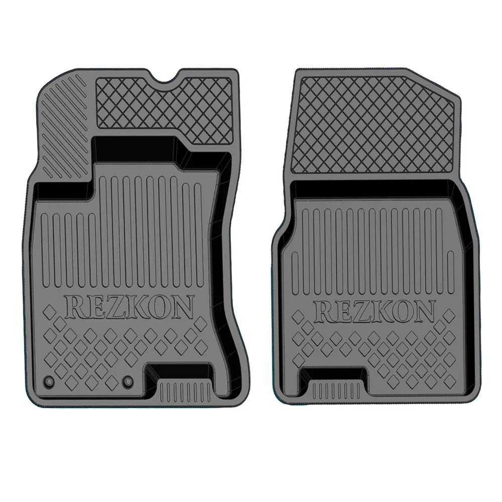 Коврики в салон Nissan Qashqai (07-14) передние Rezkon 1525020100