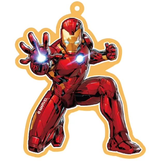 Ароматизатор подвесной картонный Marvel Железный человек Ваниль Freshco AR1MV003