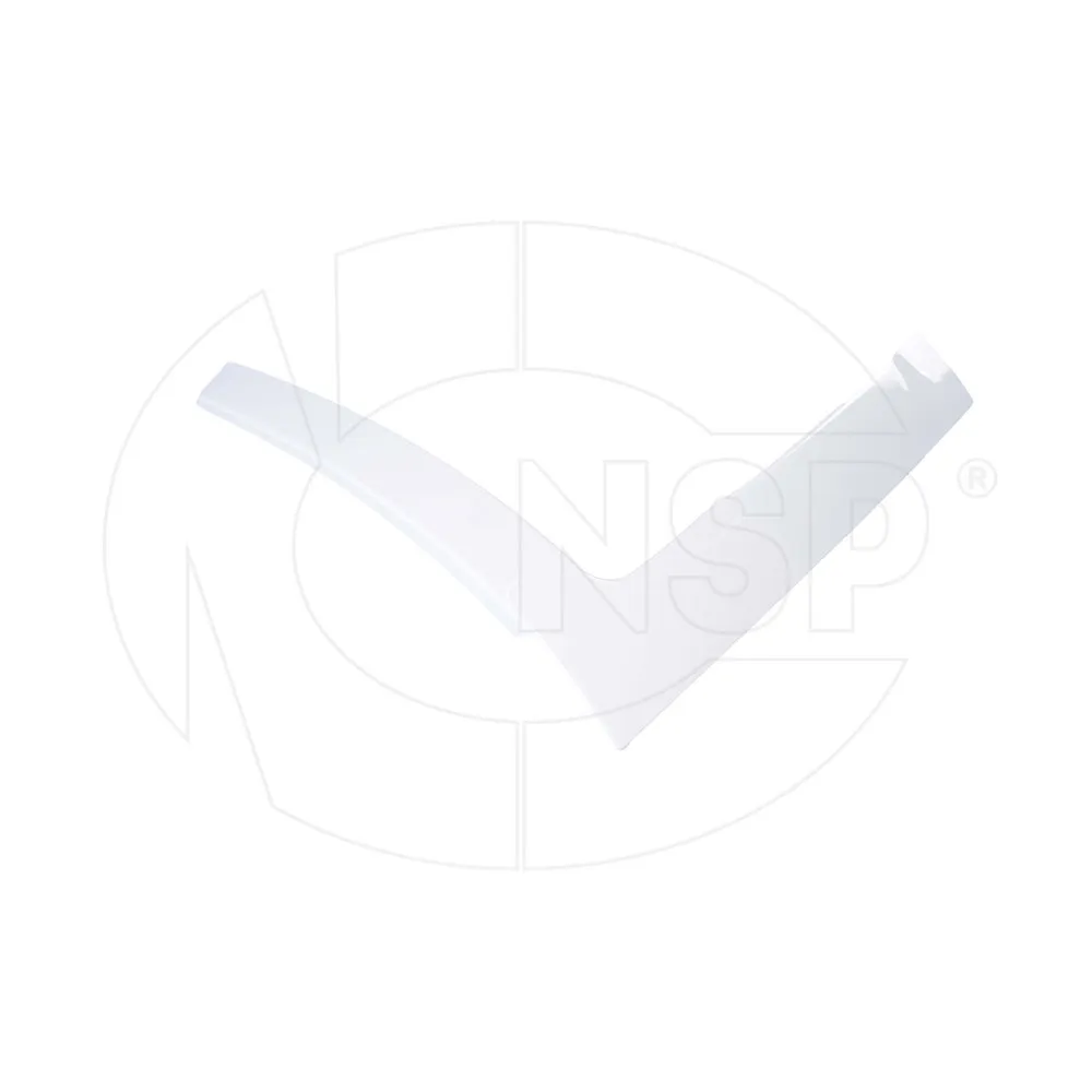 Накладка декоративная левого бампера (подфарник) FAW J7 4180 4250 (WHITE) NSP NSPRS97N117