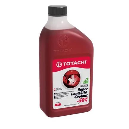 Антифриз TOTACHI Super LLC Red G12+ готовый -50C красный 1 л 4589904520785