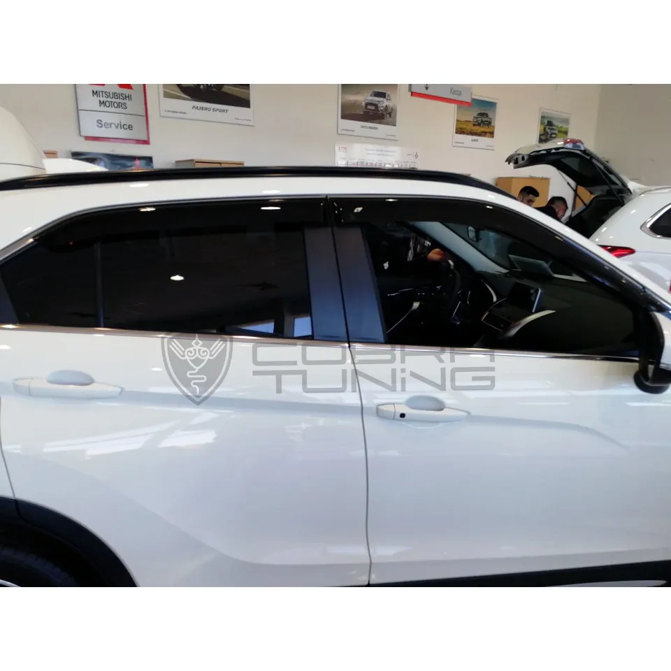 Дефлектора на окна Mitsubishi Eclipse Cross 2018 деф.окон Cobra Tuning M45418