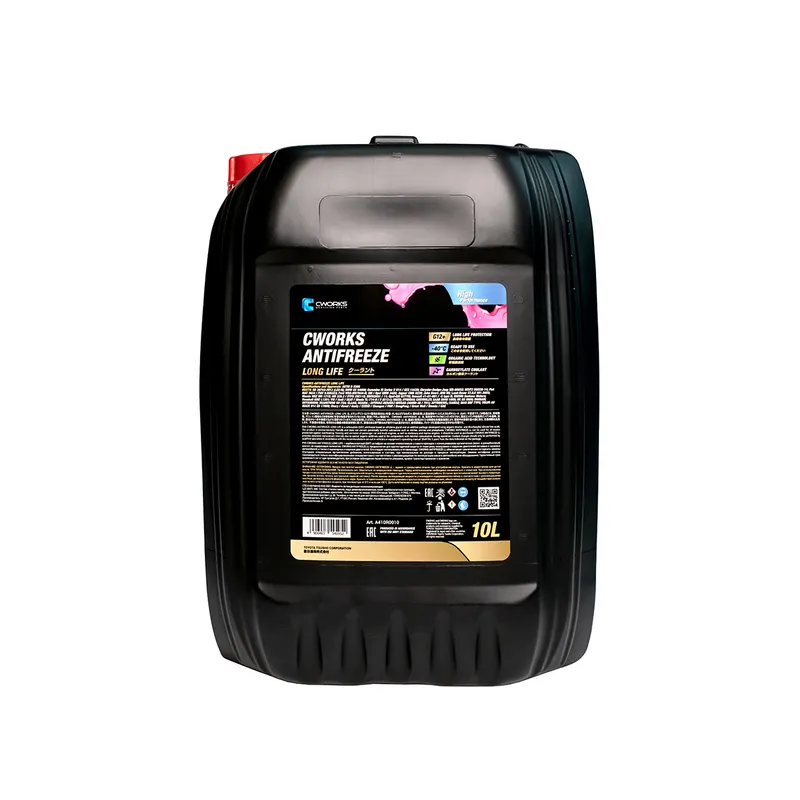 Антифриз CWORKS Long Life G12+ готовый -40 красный 10 л A410R0010