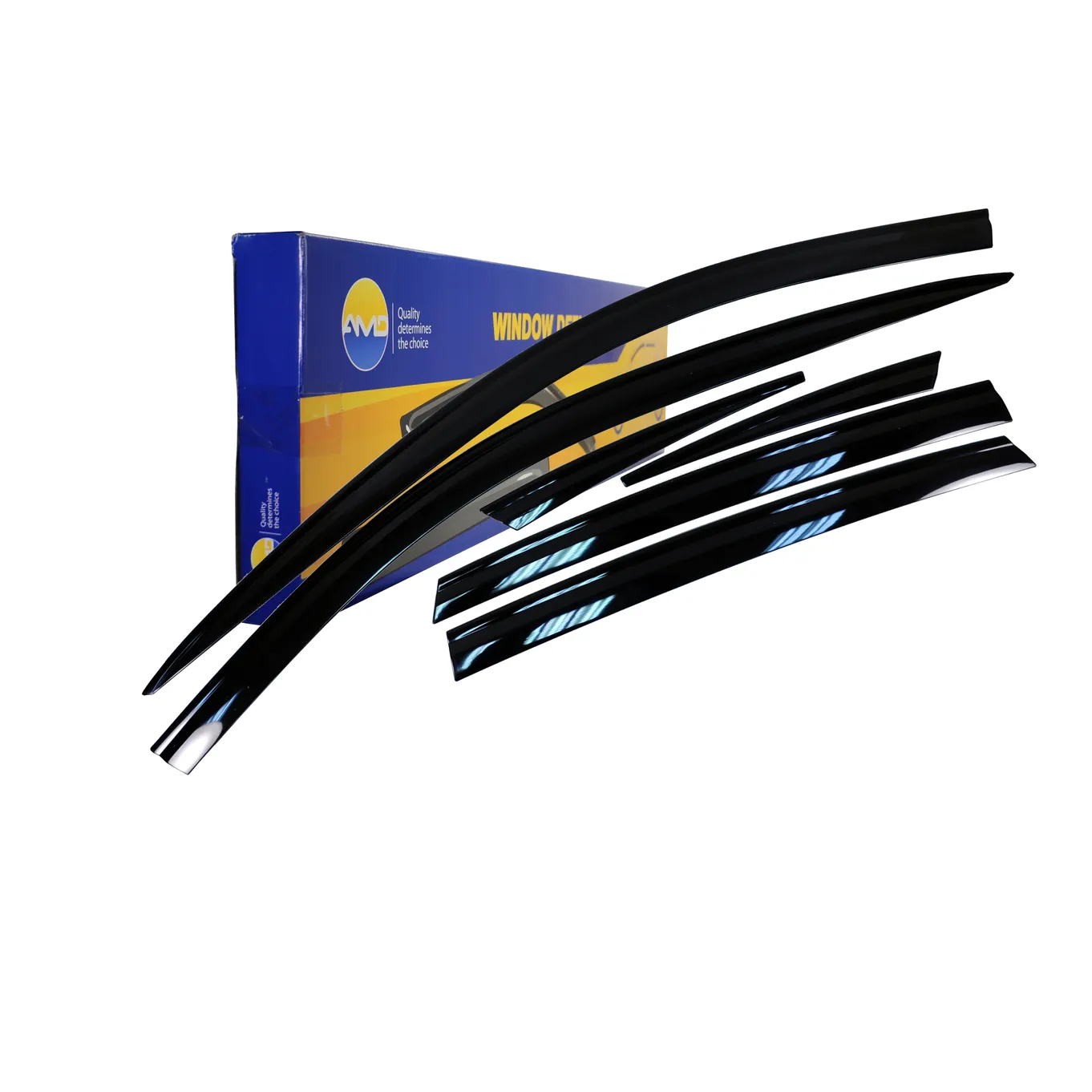 Дефлекторы окон Black (к-т 6шт.) (RN Arkana 2019-)/AMD.DK516 AMD AMD AMDDK516