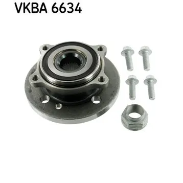 Ступица передняя в сборе L=R MINI Cooper Clubman 07-> SKF VKBA 6634