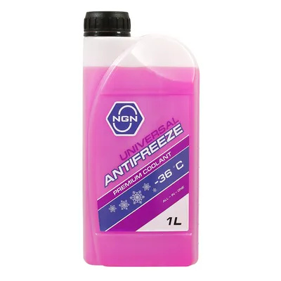 Антифриз, готовый раствор UNIVERSAL ANTIFREEZE G12++ -36 фиолетовый 1л