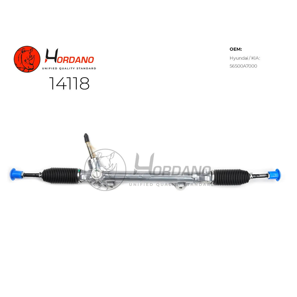 Рейка рулевая KIA CERATO (YD) Hordano 14118