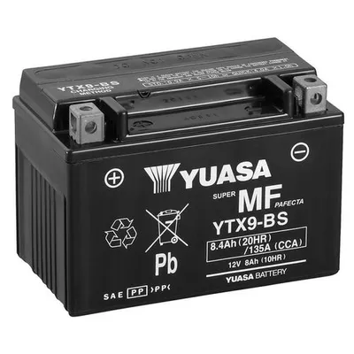 Аккумулятор YUASA AGM 8 А/ч Прямая 150x88x105 EN135 А