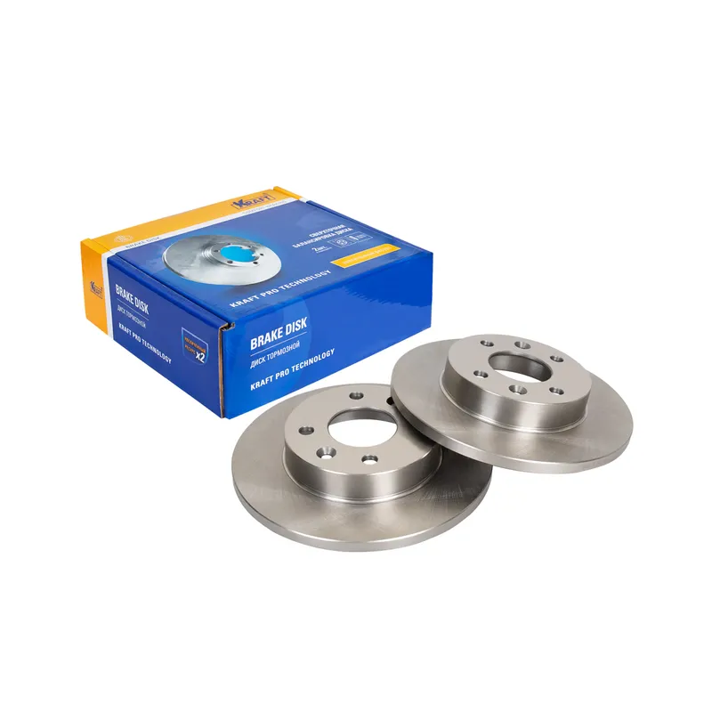 Диск тормозной передний RENAULT LOGAN (04-) без ABS OBERKRAFT KRAFT KT016028
