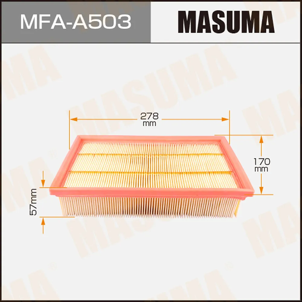 Фильтр воздушный FORD FOCUS MASUMA MFA-A503