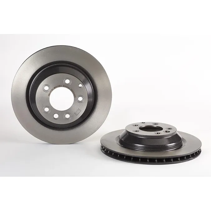 Диск тормозной задний AUDI Q7 06->/CAYENNE/TOUAREG 03-> /VENT.D=358MM BREMBO 09.9871.11