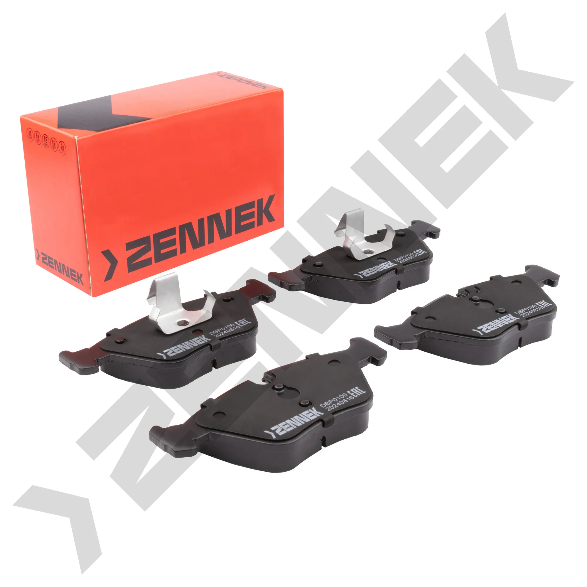 Колодки тормозные дисковые передние BMW 5 E39 95-04, ZENNEK DBP0100