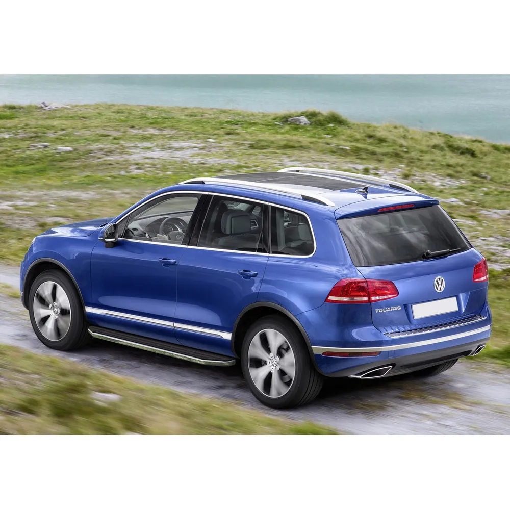 Порог-площадка Premium A193ALP + комплект крепежа, RIVAL, Volkswagen Touareg 2010-2018 Audi, Volkswagen Q7, Touareg Q7 I/Touareg II A193ALP.5801.3