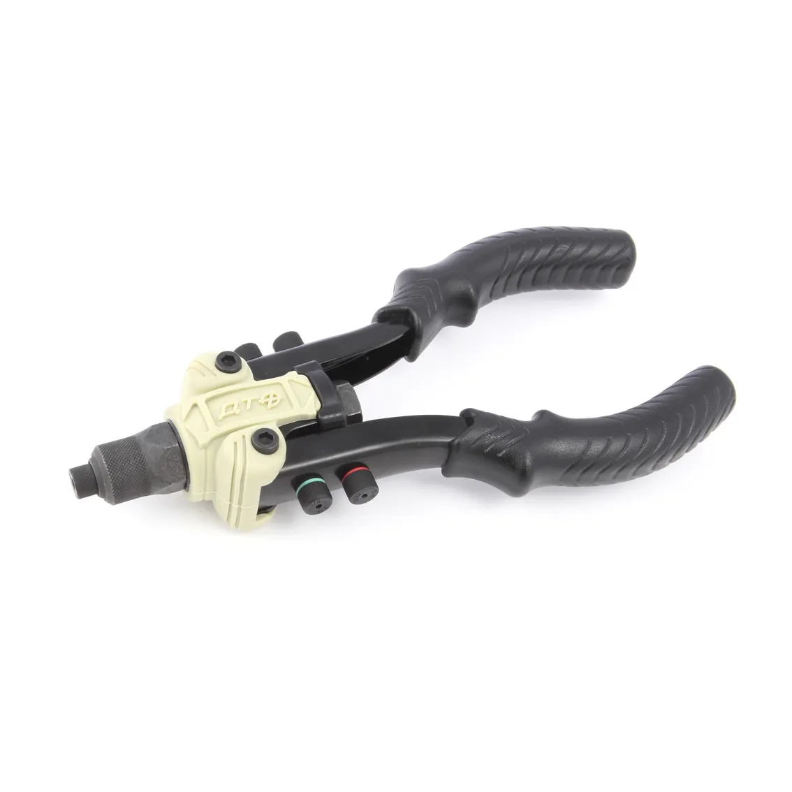 Заклепочник универсальный двуручный для вытяжных и резьбовых заклепок Дело Техники 458363