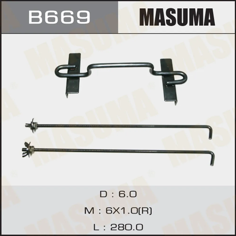 Крепление для АКБ MASUMA B669