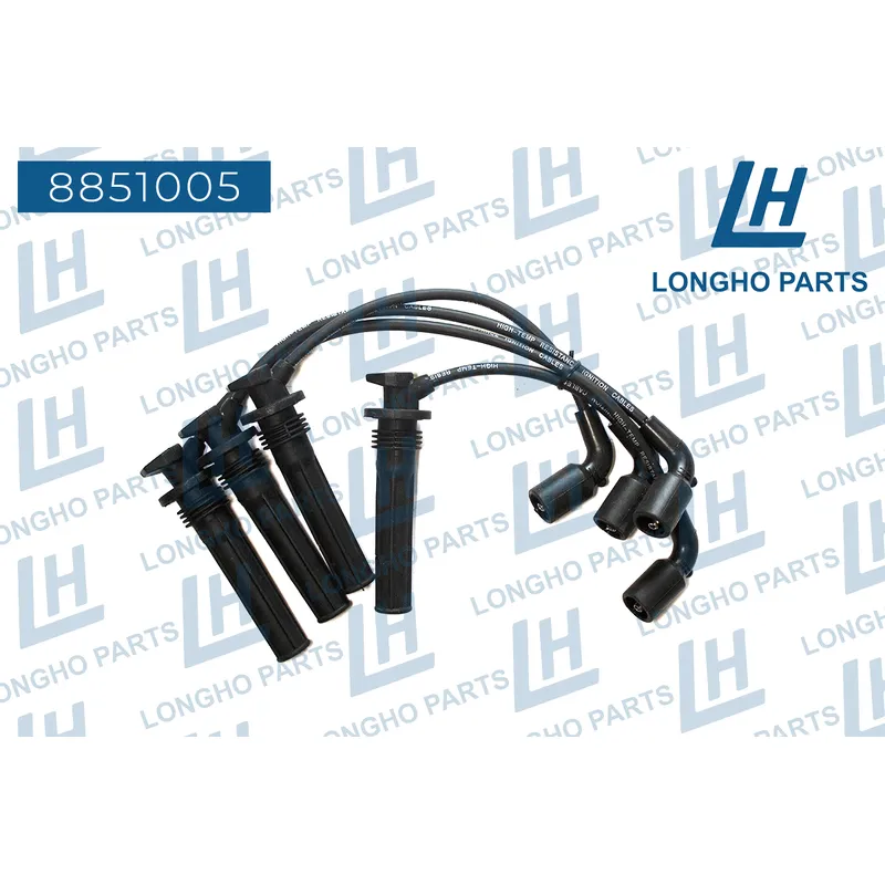 Провода высоковольтные (к-т), Chevrolet Spark,Aveo 1.0,1.2(LONGHO)