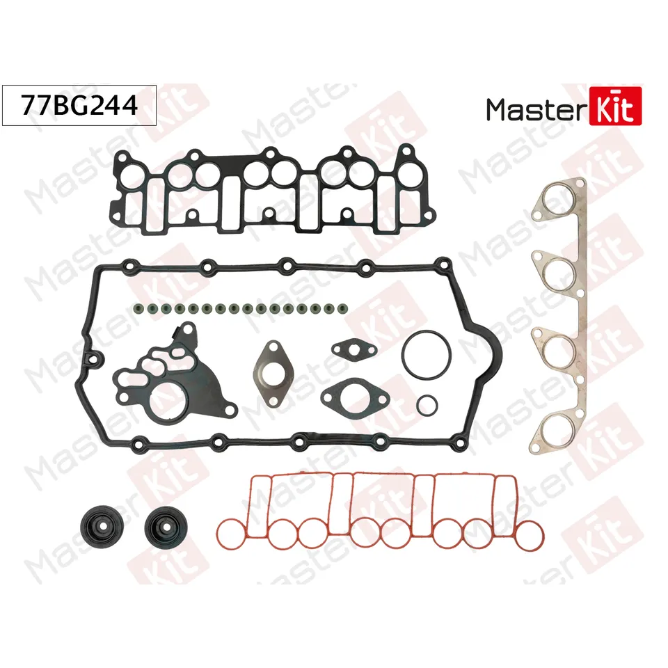 Комплект прокладок ГБЦ VAG AZV, BKD MASTERKIT 77BG244