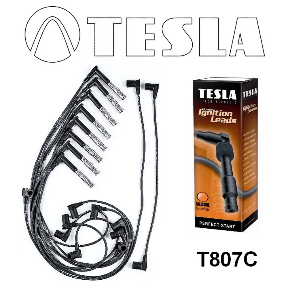 Провода высоковольтные компл. MB M119 TESLA T807C