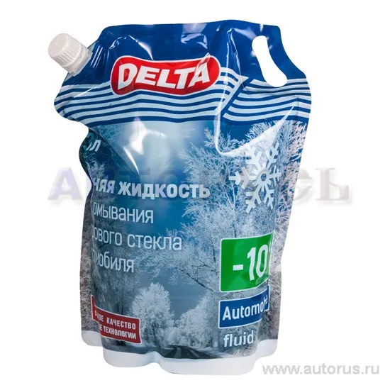 Жидкость омывателя незамерзающая -10C DELTA-NEO ДОЙ-ПАК готовая 3 л 00-00000263