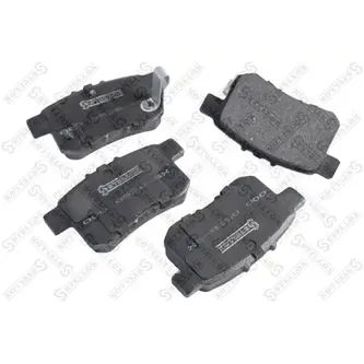 Колодки дисковые задние с антискрип. пластинами Honda Accord all 0 STELLOX 000 052B-SX