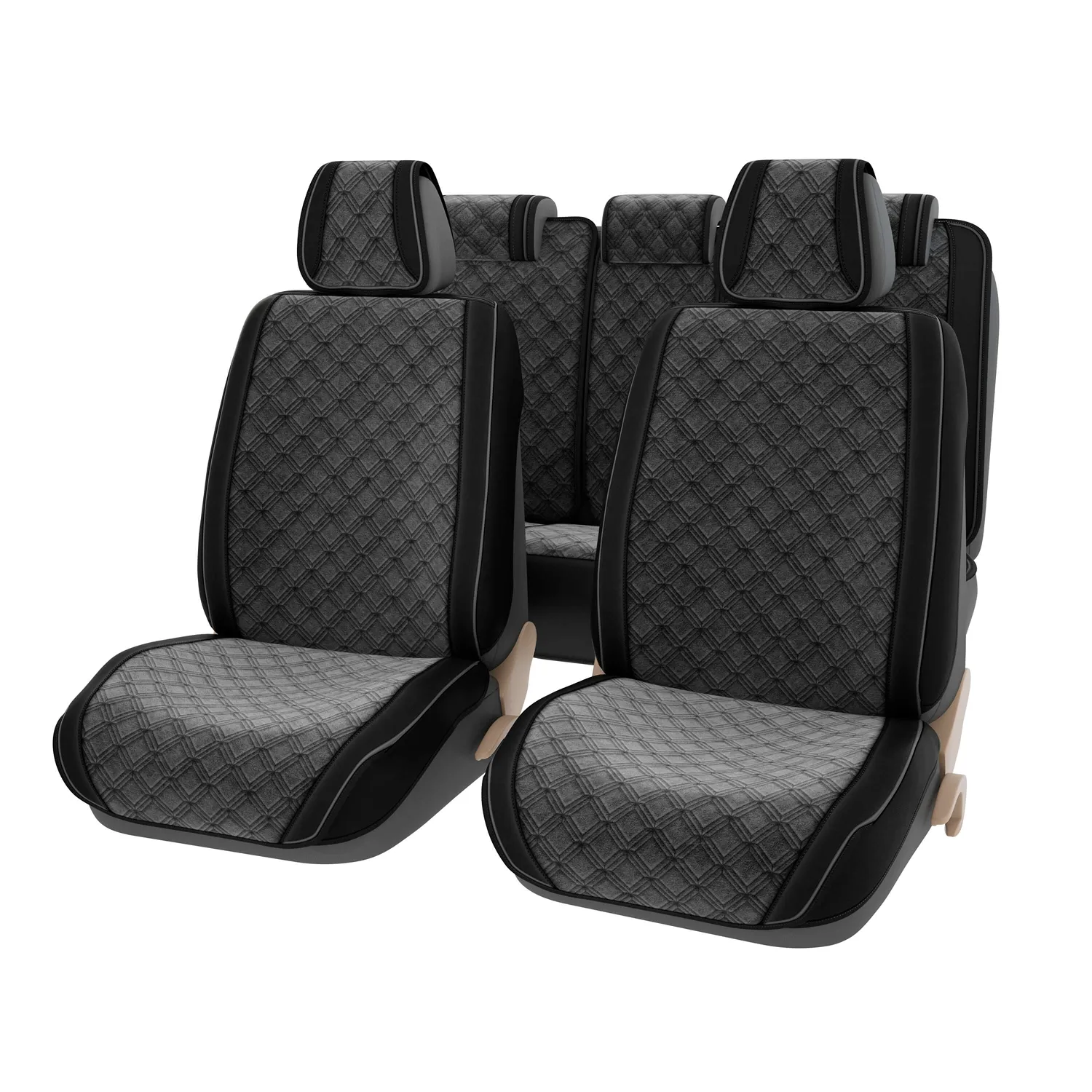 Накидка на сиденье PSV Premium Soft 2 (Черный/Серый), комп PSV 134909