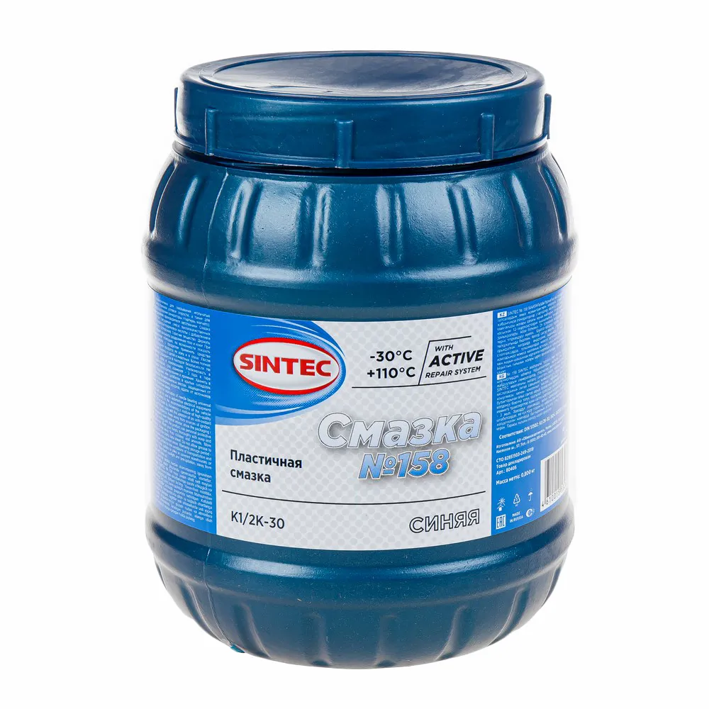 Смазка Sintec №158, пласт.тара 800г Sintec 80405