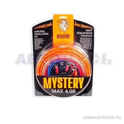 Набор установочный MYSTERY MAK 4.08, для 4-х кан. усил.