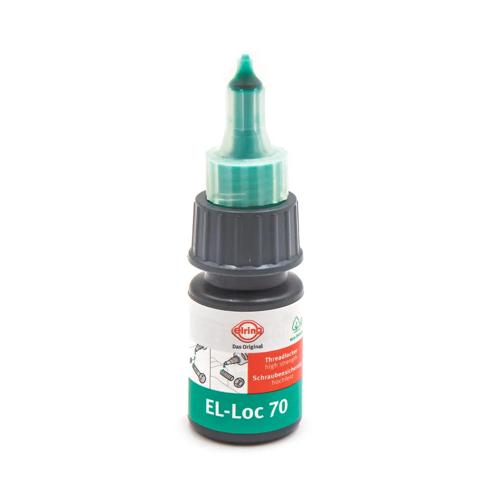 Герметик анаэробный (10 мл) EL-Loc 70 BLUE-GREEN UNIVERSAL /Фиксатор резьбы Высокопрочный /T=180C ELRING 700.521