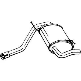 Глушитель задний DACI DUSTER 10- BOSAL 200-219