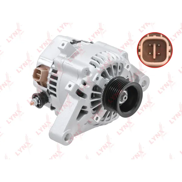 Генератор TOYOTA LAND CRUISER (120)/PRADO 4.0 (1GRFE) 80A LYNXauto EA-1150
