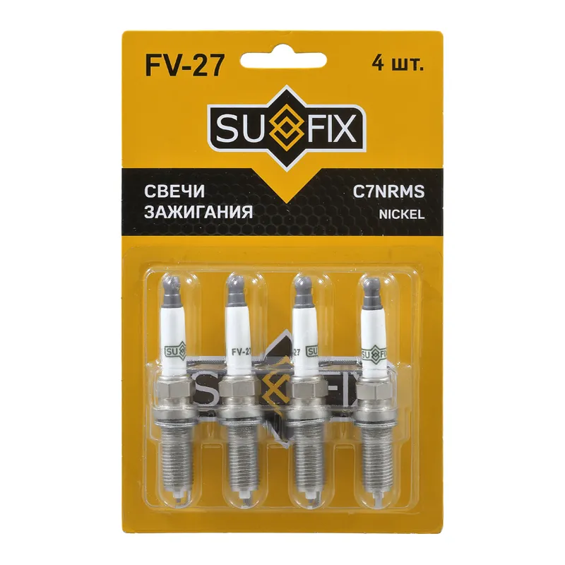 Свеча зажигания (Nickel) SUFIX FV27
