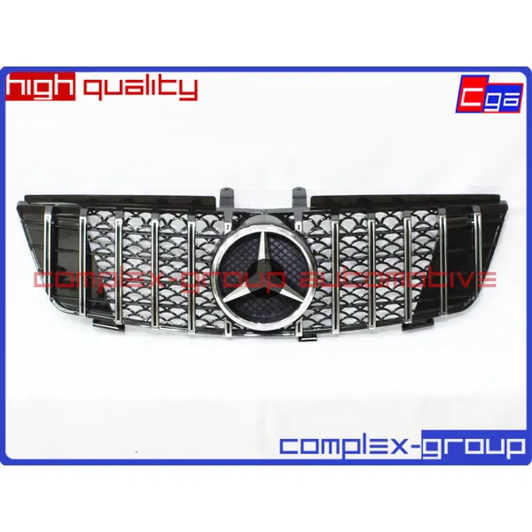Решетка ML164 05-08 GT-style Silver CGA 10GRL9917CRA