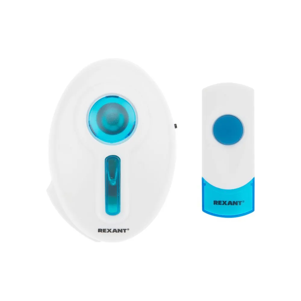 Беспроводной дверной звонок 220 вольт кнопка IP 44 REXANT RX-6 REXANT 730060