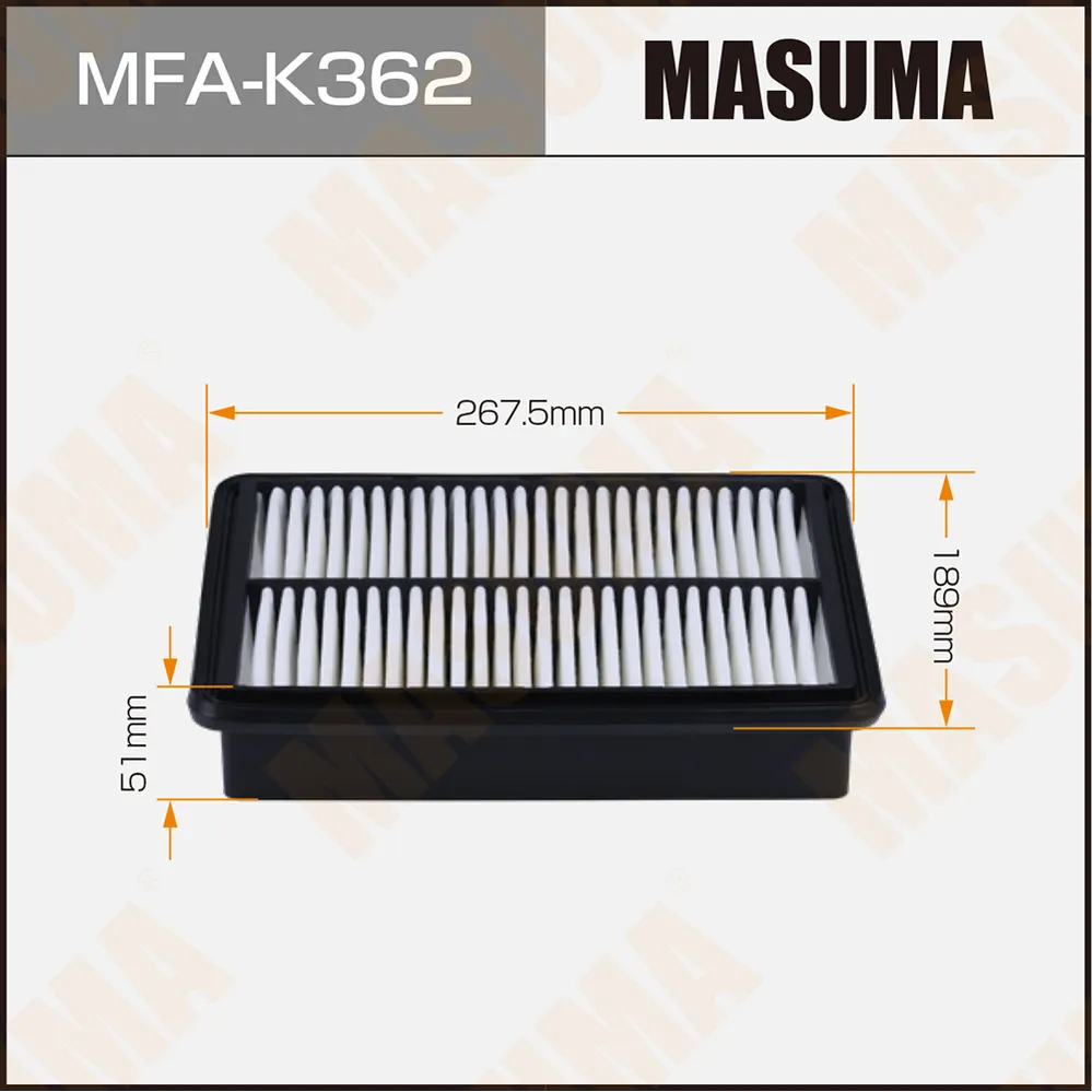 Фильтр воздушный HYUNDAI H-1 II MASUMA MFA-K362