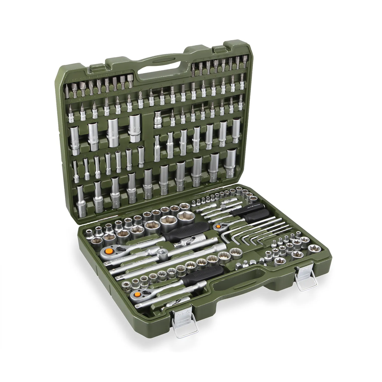 Набор инструмента 1/2DR, 1/4DR, 3/8DR, 151 предмет Дело Техники 620851