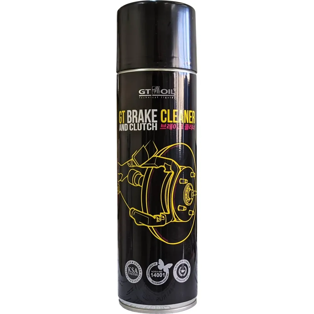 Очиститель GT Brake Cleaner, спрей, 650 мл GT OIL 8809059410141
