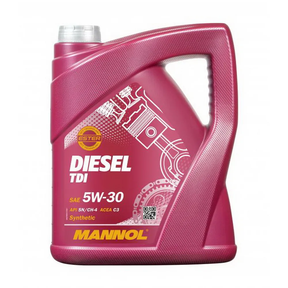 Масло моторное синтетическое DIESEL TDI 5W-30 5л. MANNOL MN79095
