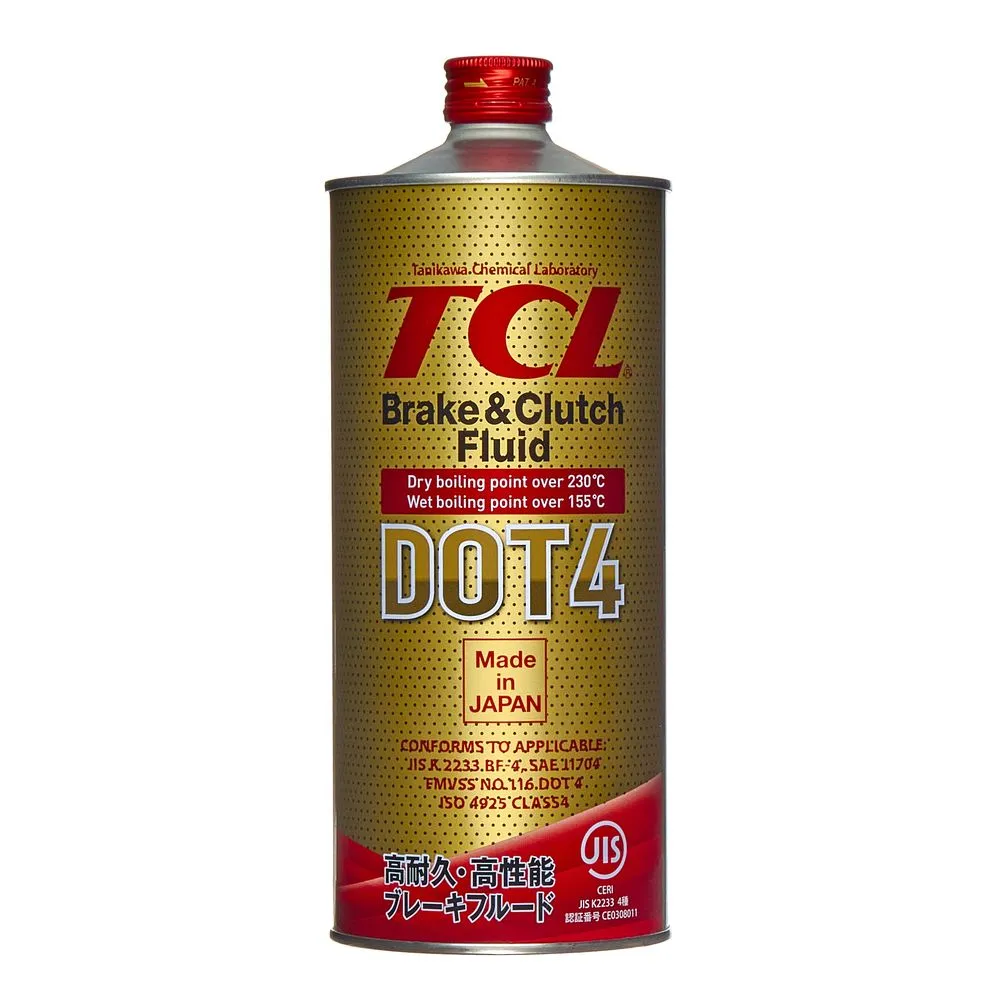 Тормозная жидкость TCL DOT-4 1L (Япония) TCL 00833