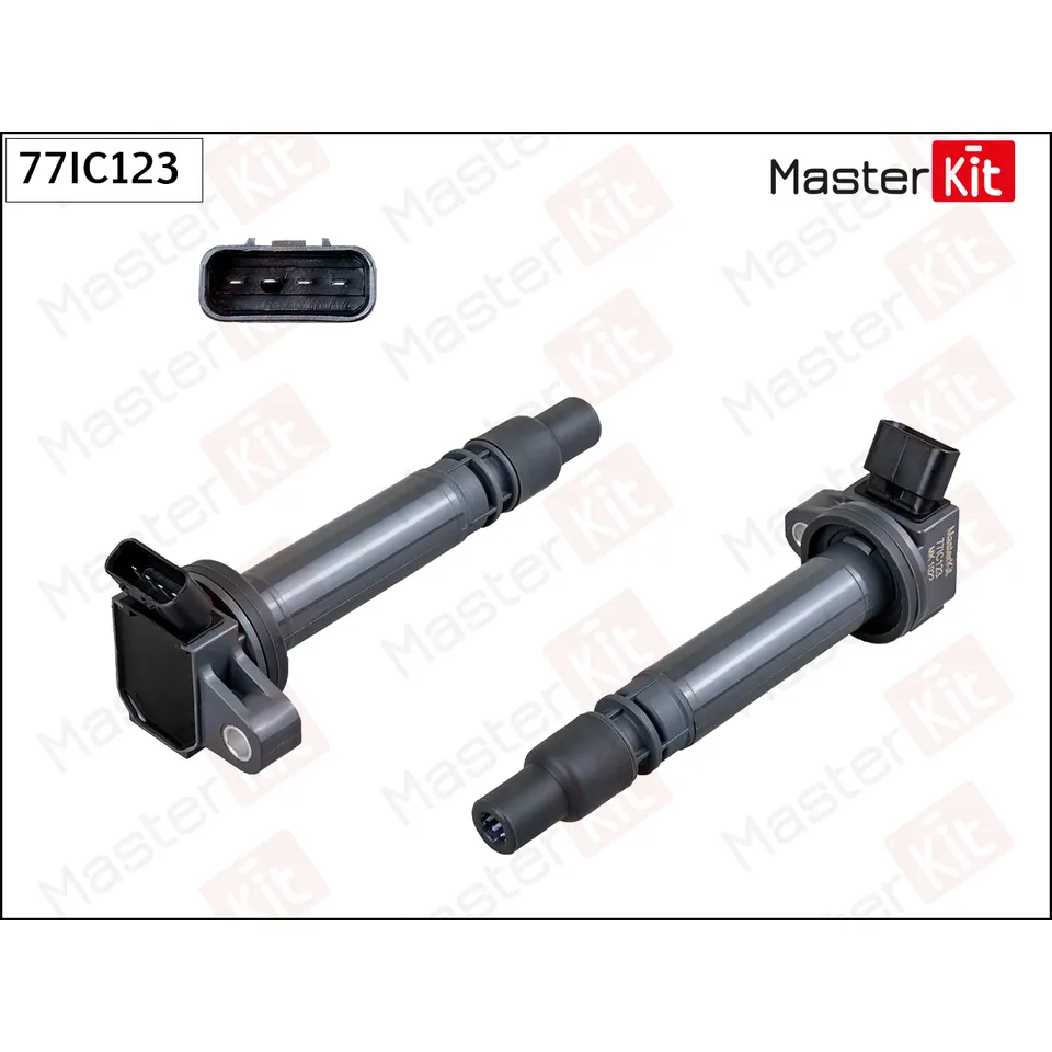 Катушка зажигания TOYOTA COROLLA 1.8 02-07 MASTERKIT 77IC123