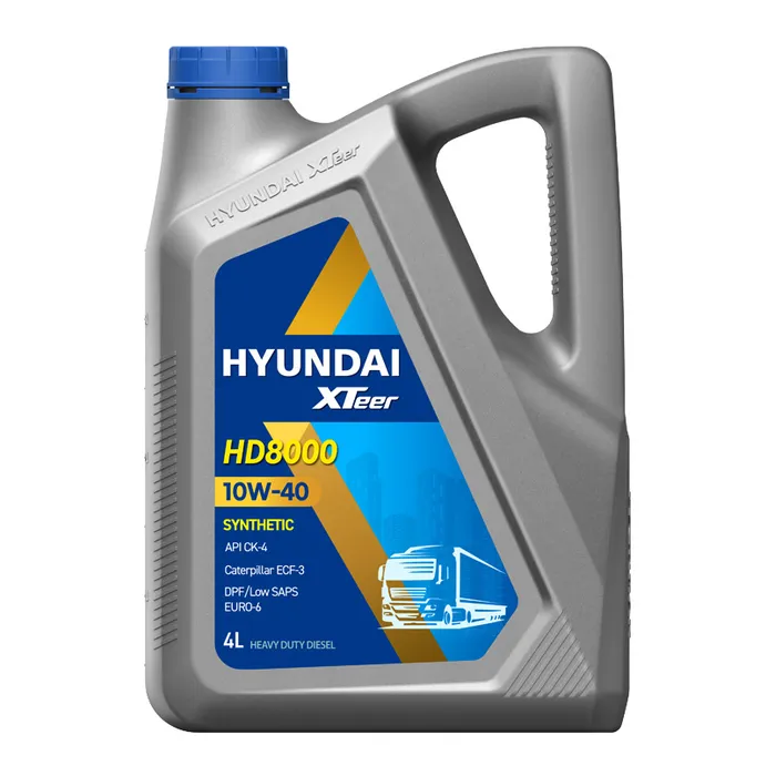 Масло моторное HYUNDAI  XTeer HD 9000 CK-4 10W40, 4 л 1041006