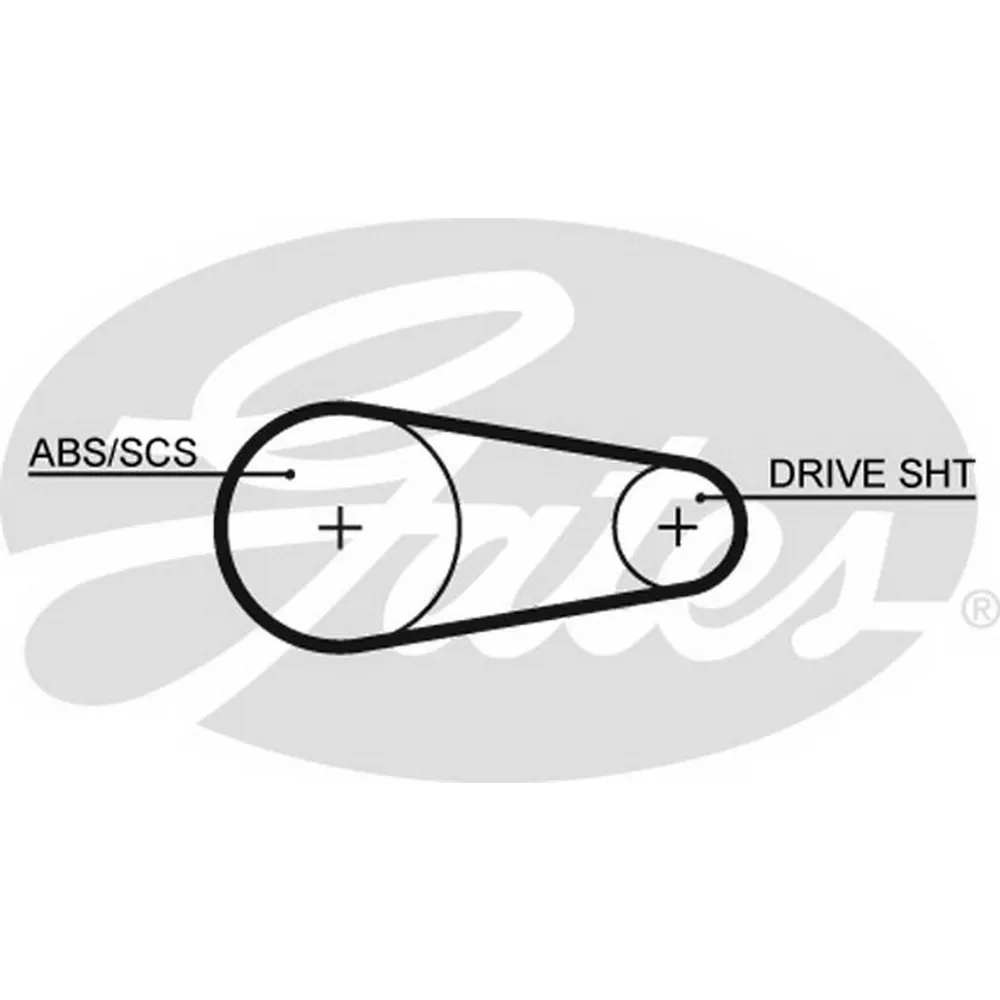 Зубчатый ремень ГРМ GATES 5204XS