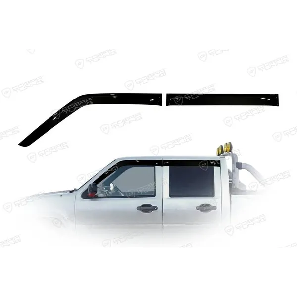 Дефлектора на окна Derways Plutus 2007-2008EuroStandard деф.окон Cobra Tuning DE60107