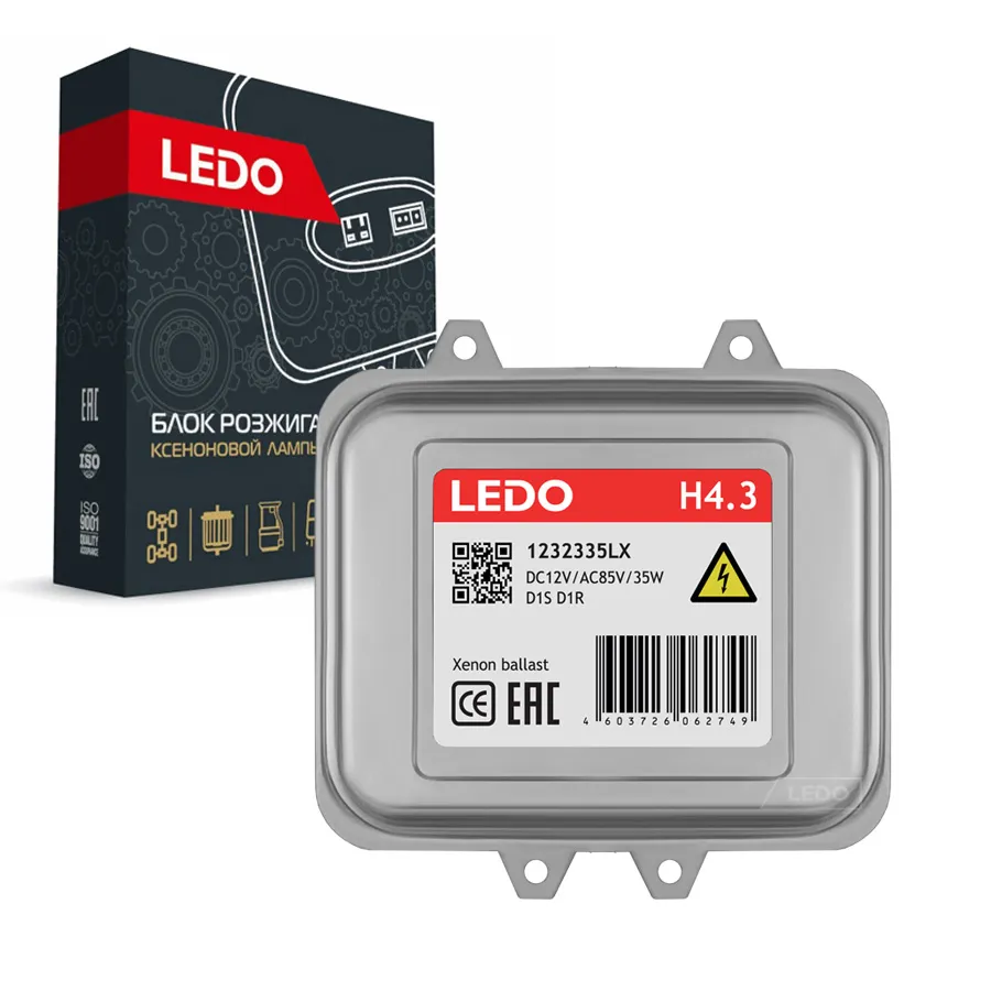 Блок розжига H4.3 LEDO 1232335LX