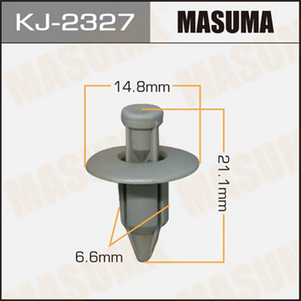 Клипса mitsubishi pajero 90-99 kj-2327 MASUMA KJ-2327