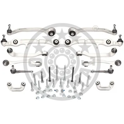 Комплект рычагов подвески AUDI A6(C6)/Allroad 04-> (полный с крепежом) OPTIMAL G8-560