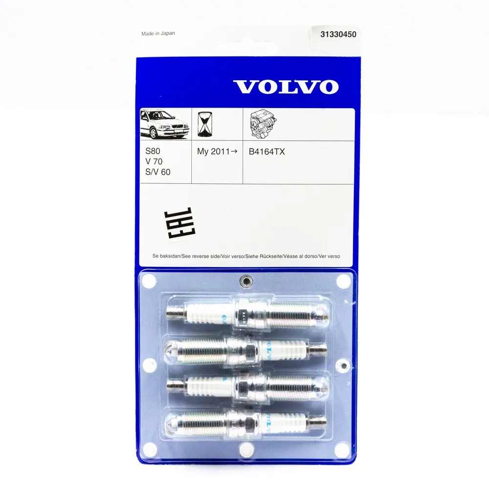 Свеча зажигания компл. (4шт) b4164t VOLVO 31 330 450