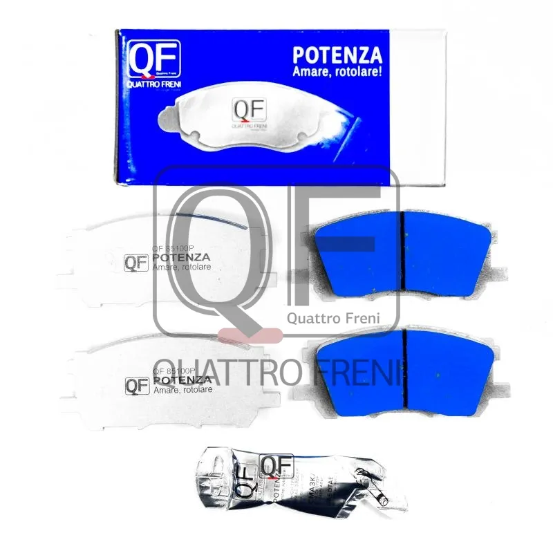 КОЛОДКИ ТОРМОЗНЫЕ ПЕРЕДНИЕ POTENZA PREMIUM SERIES HARRIER 2003 LEXUS RX 2003 HARRIER 2003 LEXUS RX QUATTRO FRENI QF85100P